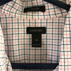 J Crew boy’s Crewcuts Ludlow Botton-down plaid